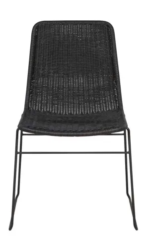 Olivia Dining Chair - Black - Black by GlobeWest, a Chairs for sale on Style Sourcebook