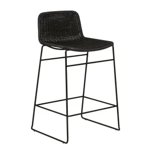 Olivia Barstool - Black - Black by GlobeWest, a Bar Stools for sale on Style Sourcebook