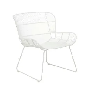 Granada Butterfly Occasional Chair - White by GlobeWest, a Outdoor Chairs for sale on Style Sourcebook