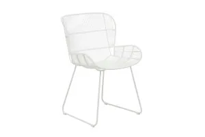 Granada Butterfly Dining Chair - White by GlobeWest, a Outdoor Chairs for sale on Style Sourcebook