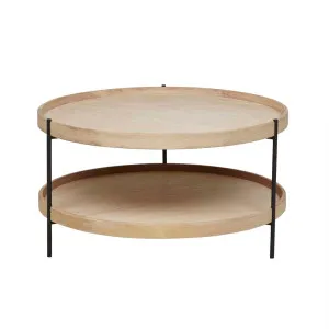 Sketch Humla Coffee Table - Light Oak - Black by Sketch, a Coffee Table for sale on Style Sourcebook