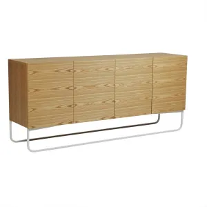 Otis Buffet - Natural Ash - White by GlobeWest, a Sideboards, Buffets & Trolleys for sale on Style Sourcebook