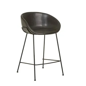 Duke Barstool - Black - Black by GlobeWest, a Bar Stools for sale on Style Sourcebook