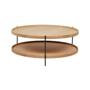 Sketch Humla Coffee Table - Light Oak - Black by Sketch, a Coffee Table for sale on Style Sourcebook