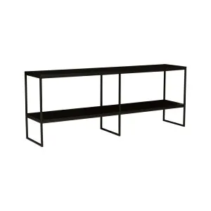 Baxter Shelf Console - Dark Wenge - Black by GlobeWest, a Console Table for sale on Style Sourcebook