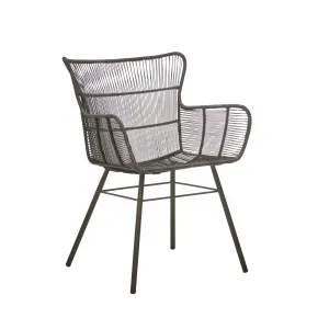 Mauritius Wing Arm Chair - Espresso by GlobeWest, a Outdoor Chairs for sale on Style Sourcebook