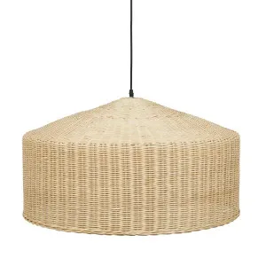 Sadie Woven Pendant - Natural Rattan by GlobeWest, a Pendant Lighting for sale on Style Sourcebook