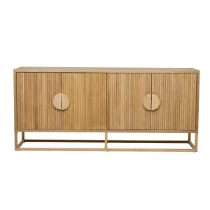 Benjamin Ripple Buffet - Natural Ash by GlobeWest, a Sideboards, Buffets & Trolleys for sale on Style Sourcebook