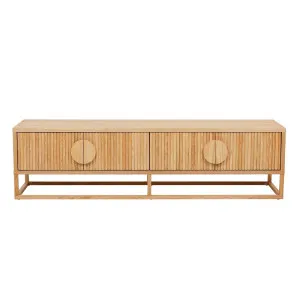 Benjamin Ripple Entertainment Unit - Natural Ash by GlobeWest, a Entertainment Units & TV Stands for sale on Style Sourcebook