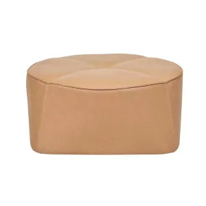 Natadora Arbor Ottoman - Camel Leather by Natadora, a Ottomans for sale on Style Sourcebook