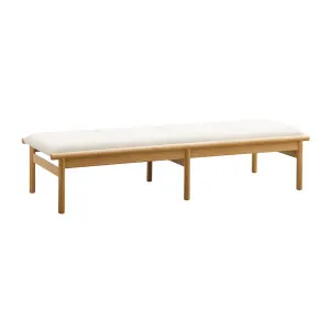 Tolv Neuf Bench Seat - Macadamia - Light Oak by Tolv, a Benches for sale on Style Sourcebook