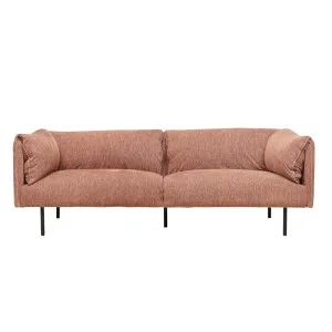 Felix Fold 3 Seater Sofa - Rust by GlobeWest, a Sofas for sale on Style Sourcebook