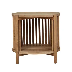 Tully Bedside - Natural Teak by GlobeWest, a Bedside Tables for sale on Style Sourcebook