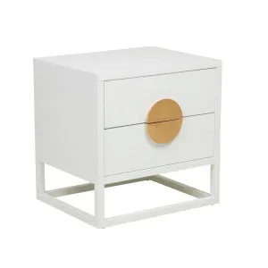 Benjamin Bedside - White Ash - Natural Ash by GlobeWest, a Bedside Tables for sale on Style Sourcebook