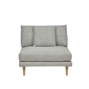 Vittoria Mia Right Chaise Sofa - Cement by GlobeWest, a Sofas for sale on Style Sourcebook