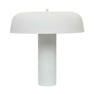 Easton Canopy Table Lamp - White by GlobeWest, a Table & Bedside Lamps for sale on Style Sourcebook