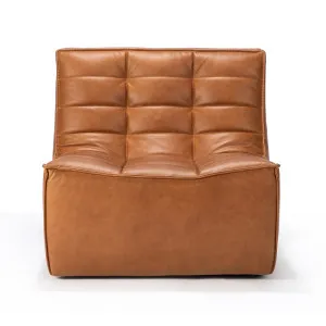 Ethnicraft Slouch Sofa Chair - Old Saddle by Ethnicraft, a Chairs for sale on Style Sourcebook