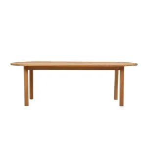 Cannes Oval Dining Table - Natural Teak by GlobeWest, a Tables for sale on Style Sourcebook