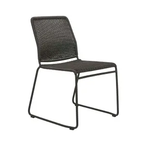 Marina Coast Dining Chair - Licorice - Licorice by GlobeWest, a Outdoor Chairs for sale on Style Sourcebook