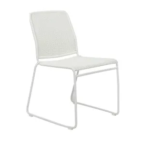 Marina Coast Dining Chair - White by GlobeWest, a Outdoor Chairs for sale on Style Sourcebook