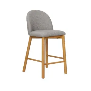 Cohen Barstool - Dusk Grey - Natural Ash by GlobeWest, a Bar Stools for sale on Style Sourcebook