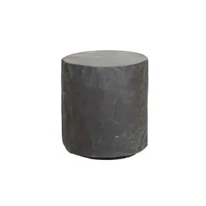 Element Rock Side Table - Slate Grey by GlobeWest, a Side Table for sale on Style Sourcebook