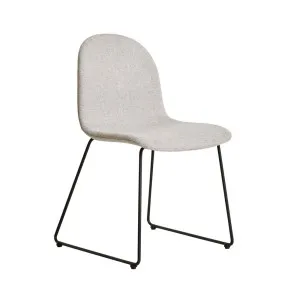 Smith Sleigh Dining Chair - Winter Grey by GlobeWest, a Chairs for sale on Style Sourcebook