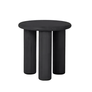 Linea Chubby Side Table - Midnight by GlobeWest, a Side Table for sale on Style Sourcebook