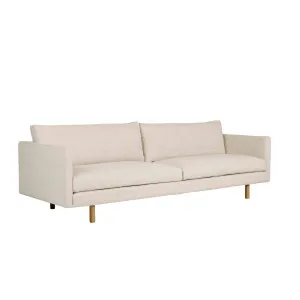 Sketch Base 4 Seater Sofa - Oatmeal - Light Oak by Sketch, a Sofas for sale on Style Sourcebook