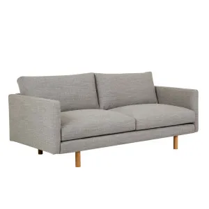 Sketch Base 2 Seater Sofa - Haze Grey - Light Oak by Sketch, a Sofas for sale on Style Sourcebook