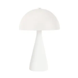 Easton Dome Table Lamp - White by GlobeWest, a Table & Bedside Lamps for sale on Style Sourcebook