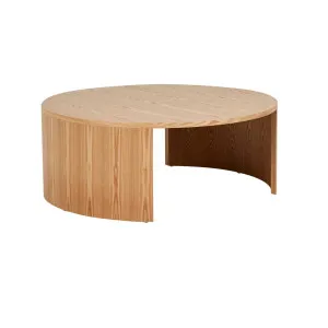 Oberon Crescent Coffee Table - Natural Ash by GlobeWest, a Coffee Table for sale on Style Sourcebook