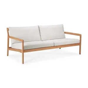 Ethnicraft Outdoor Jack 2 Seater Sofa - Off White - Teak by Ethnicraft, a Outdoor Sofas for sale on Style Sourcebook