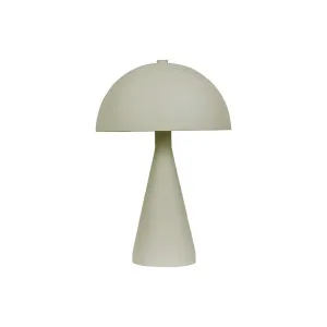 Easton Dome Table Lamp - Grey by GlobeWest, a Table & Bedside Lamps for sale on Style Sourcebook