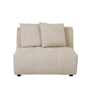 Sidney Slouch 1 Seater Centre Sofa - Barley by GlobeWest, a Sofas for sale on Style Sourcebook