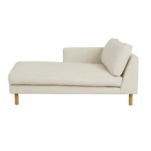 Sketch Base 2 Seater Left Arm Sofa - Oatmeal - Light Oak by Sketch, a Sofas for sale on Style Sourcebook