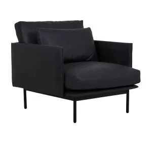 Tolv Cherry Sofa Chair - Black - Black by Tolv, a Chairs for sale on Style Sourcebook