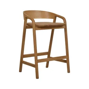 Tolv Inlay Barstool - Light Oak by Sketch, a Bar Stools for sale on Style Sourcebook