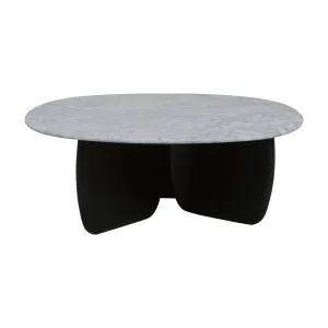 Sketch Eden Coffee Table - White Marble - Black Onyx by Sketch, a Coffee Table for sale on Style Sourcebook