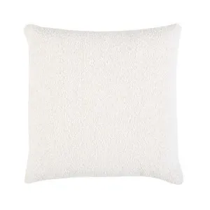 Hugo Square Cushion - Oat Boucle by GlobeWest, a Cushions, Decorative Pillows for sale on Style Sourcebook