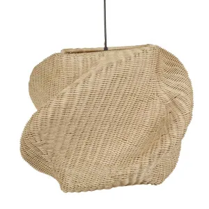 Twist Woven Pendant - Natural by GlobeWest, a Pendant Lighting for sale on Style Sourcebook