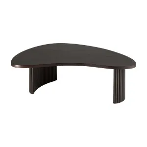 Ethnicraft Boomerang Coffee Tables - Dark Brown Mahogany by Ethnicraft, a Coffee Table for sale on Style Sourcebook