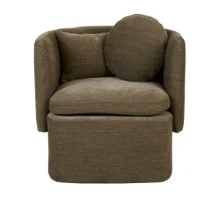 Hugo Bow Occasional Chair - Copeland Olive by GlobeWest, a Chairs for sale on Style Sourcebook