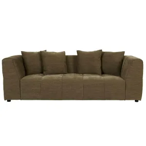 Sidney Slouch 3 Seater Sofa - Copeland Olive by GlobeWest, a Sofas for sale on Style Sourcebook