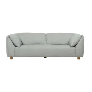 Sidney Layer 3 Seater Sofa - Tide Speckle - Natural Ash Veneer by GlobeWest, a Sofas for sale on Style Sourcebook