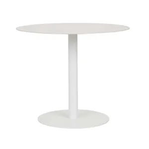 Portsea Cruise Round Dining Table - White Stone - White by GlobeWest, a Tables for sale on Style Sourcebook