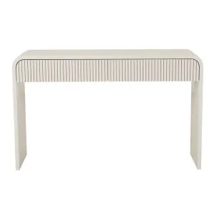 Chloe Channel Console - Bone by GlobeWest, a Console Table for sale on Style Sourcebook