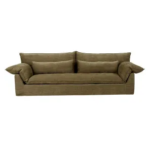 Vittoria Como 4 Seat Sofa - Copeland Olive by GlobeWest, a Sofas for sale on Style Sourcebook