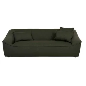 Felix Round 3 Seater Sofa - Green Tweed by GlobeWest, a Sofas for sale on Style Sourcebook