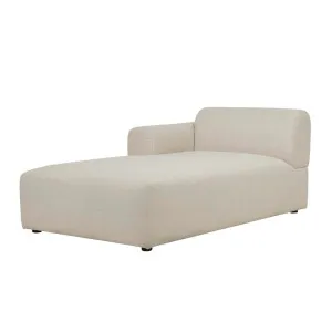 Juno Boulder Right Chaise Sofa - Oat Weave by GlobeWest, a Sofas for sale on Style Sourcebook